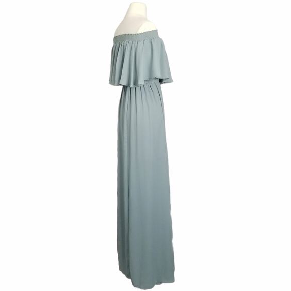 Show Me Your Mumu Hacienda Maxi Dress in Silver Sage size XXSmall NWT - Picture 7 of 8